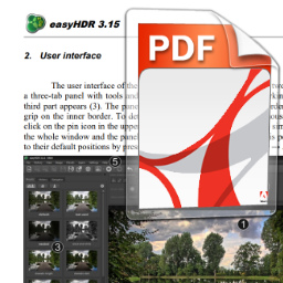 easyHDR User Manual PDF