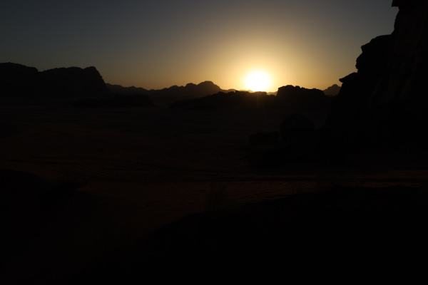 Wadi Rum sunset, thumbnail